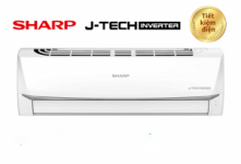 Chi tiết và sơ lược Điều hòa không khí SHARP treo tường cạnh tranh nhất, rẻ số 1 May-lanh-treo-tuong-SHARP-Inverter-J-TECH-221x150