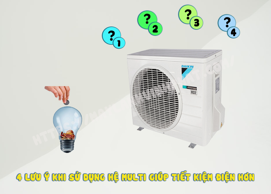 Điện tử, điện lạnh: 4 lưu ý khi sử dụng Máy lạnh hệ Multi để tiết kiệm điện n May-lanh-multi-51
